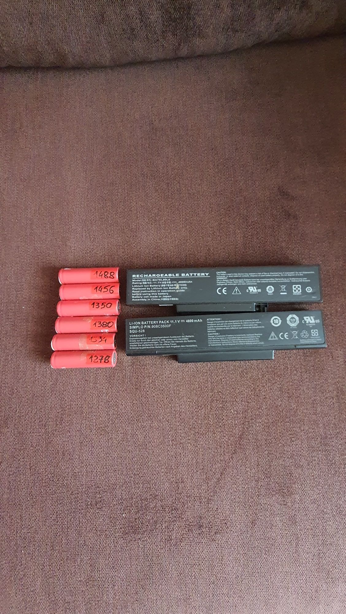 Akumulatory 3.7V- 18650
