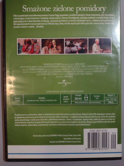 DVD Smażone zielone pomidory