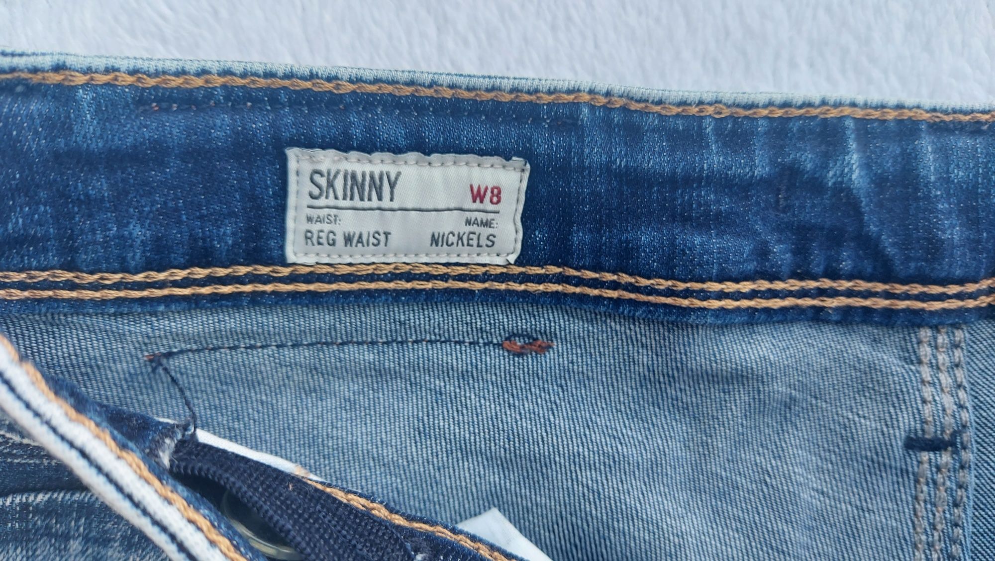 Calças de ganda da Pepe Jeans Skinny reg waist Nickles - 8 anos