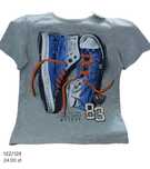 T-shirt chłopiecy - rozmiar 122/128