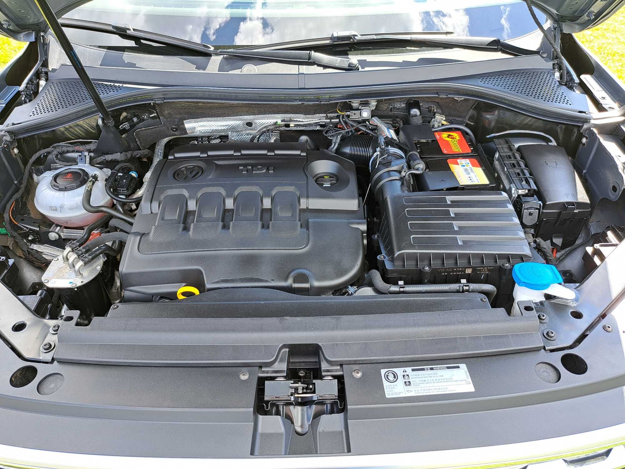 VW Tiguan 2.0 TDI, skrzynia DSG, łopatki, panorama
