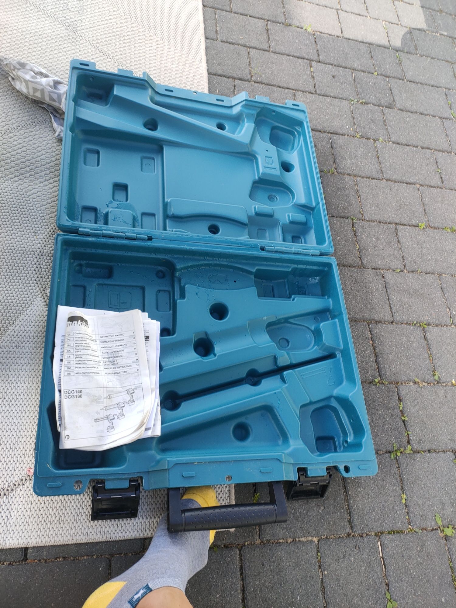 Walizka Makita dcg 180 RF pistolet do kleju