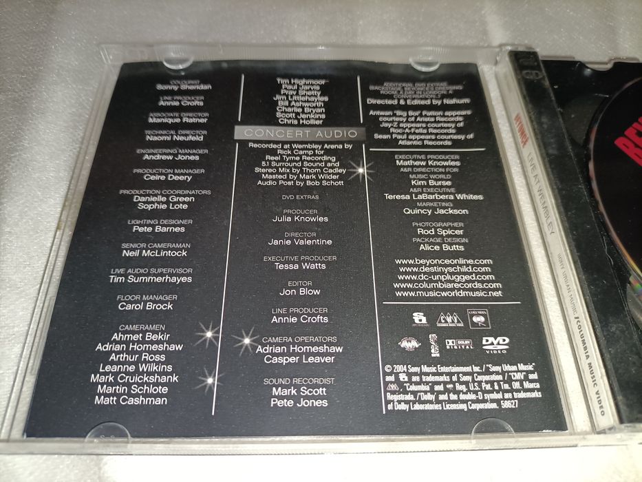 Beyoncé _Live até Wembley  digipack