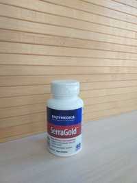 Enzymedica, SerraGold, високоефективна серрапептаза, 60 капсул