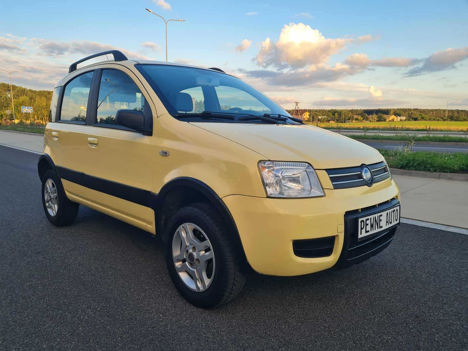Fiat panda 4x4 klimatyzacja 84tys przebiegu