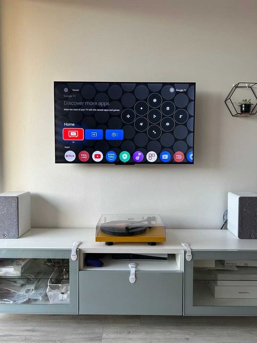 Telewizor TCL 43P638 43" 4K Google TV - stan bardzo dobry