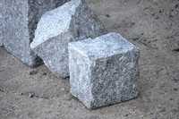 KOSTKA GRANITOWA Z DOWOZEM 4x6, 7x9, 8x11, 10x10 Szary Granit Ruda