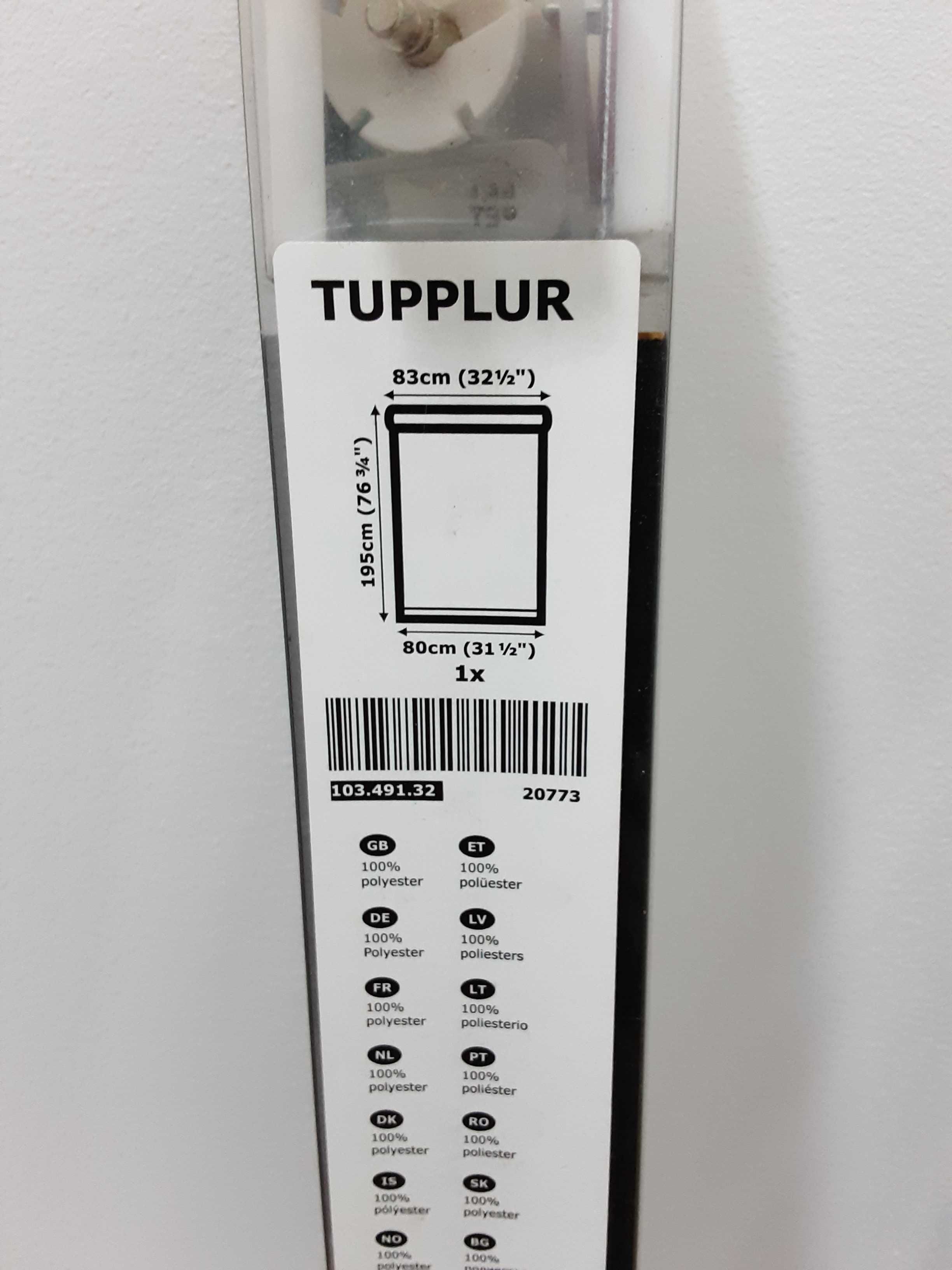 2 Cortinados/Estores de Rolo Blackout Tupplur Ikea (NOVOS, selados!)