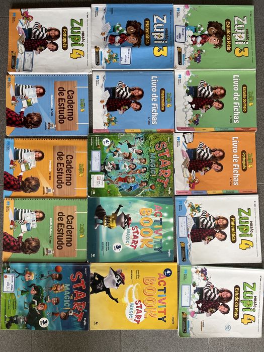 Livros varios 4 ano Missao Zupi