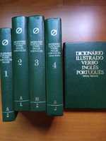 Dicionário Ilustrado da Verbo - Português/Inglês 5 Volumes