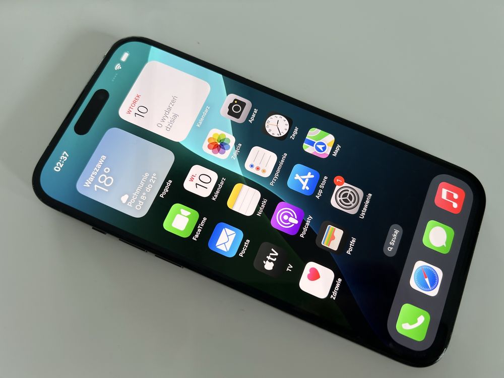 iPhone 15 PLUS / 100% sprawny / komplet