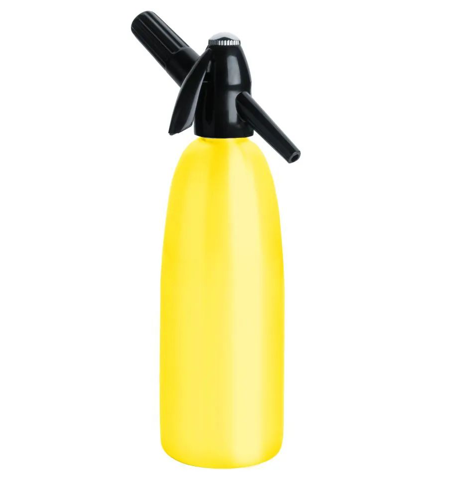Saturator syfon do wody gazowanej sodowej żółty 1L Special Edition