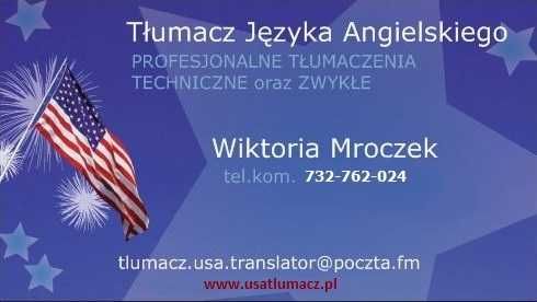 Tłumacz Języka Angielskiego - Profesjonalne Tłumaczenia Zwykłe i Tech.