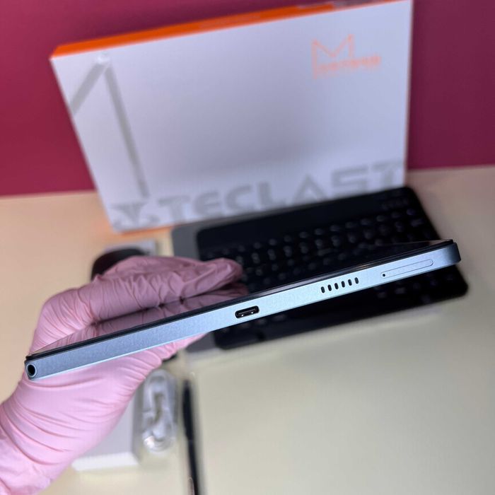 Планшет з клавіатурою мишкою чохол 6/128ГБ підтримка 2 Sim карт