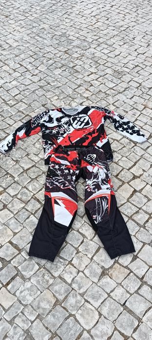 Fato equipamento motocross enduro moto cross shot freegun