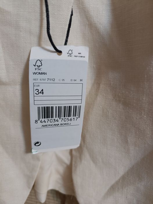 Костюм Mango із 100% льону
