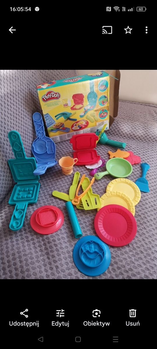 Playdoh i obrazki mozajkowe