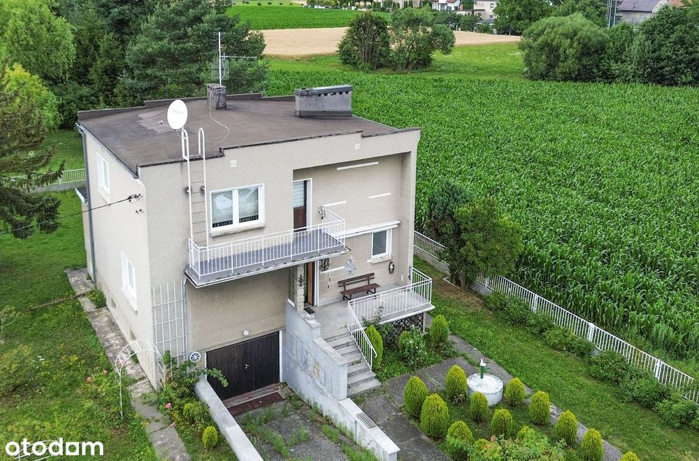 Dom Roszowicki Las, duża działka