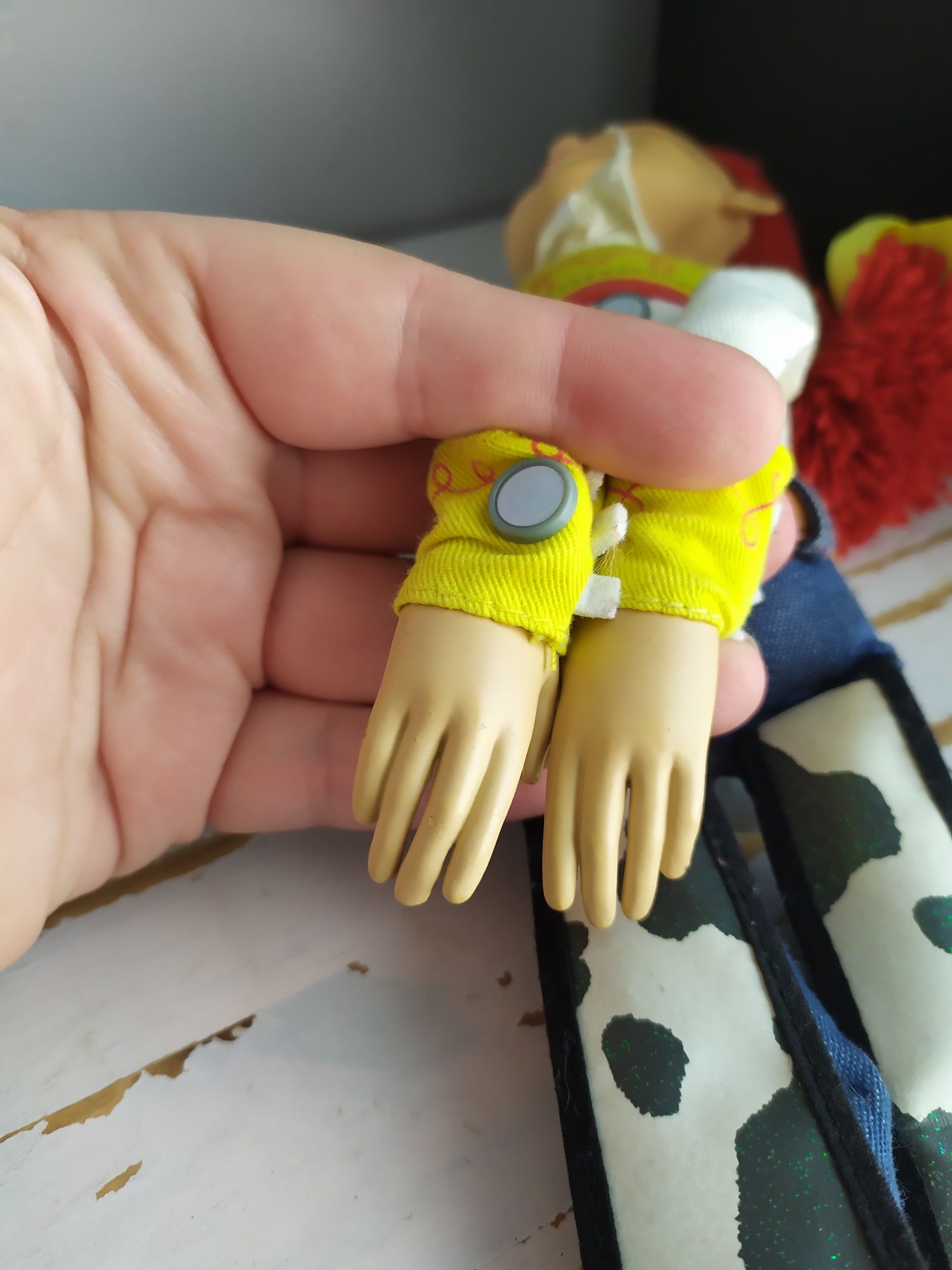 Toy Story kowbojka Jessie lalka mówi język angielski