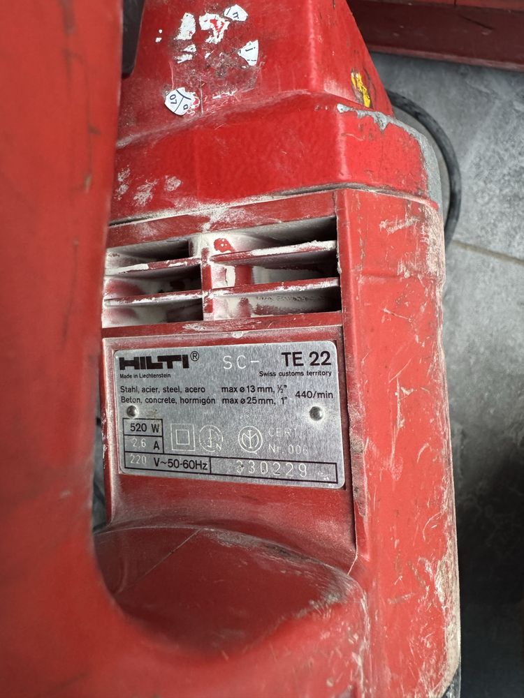 Młotowiertarka Hilti TE22