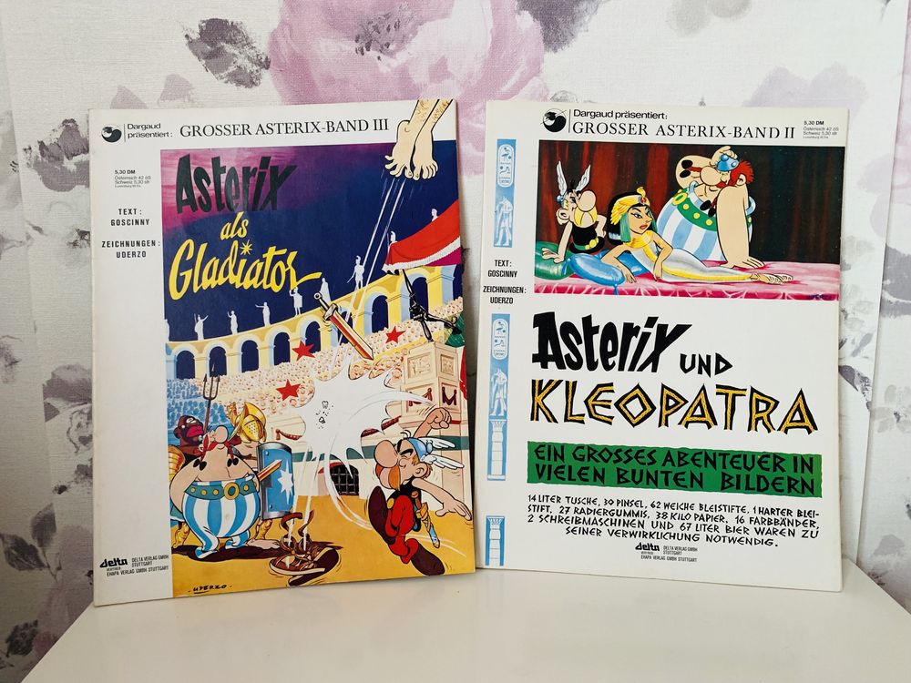 Komik Asterix Gladiator, Asterix i Kleopatra, vintage