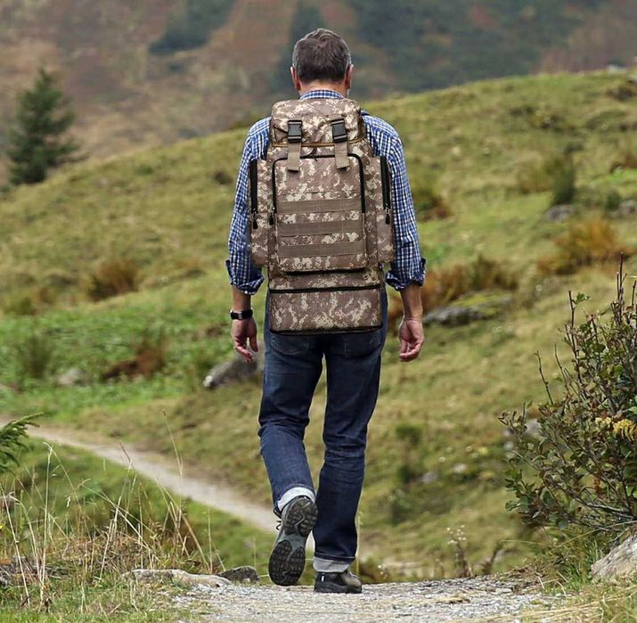 PLECAK WOJSKOWY w góry w podróże turystyczny taktyczny survival 50L