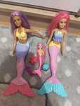 Zestaw lalek Barbie Malibu i Brooklyn syrenki