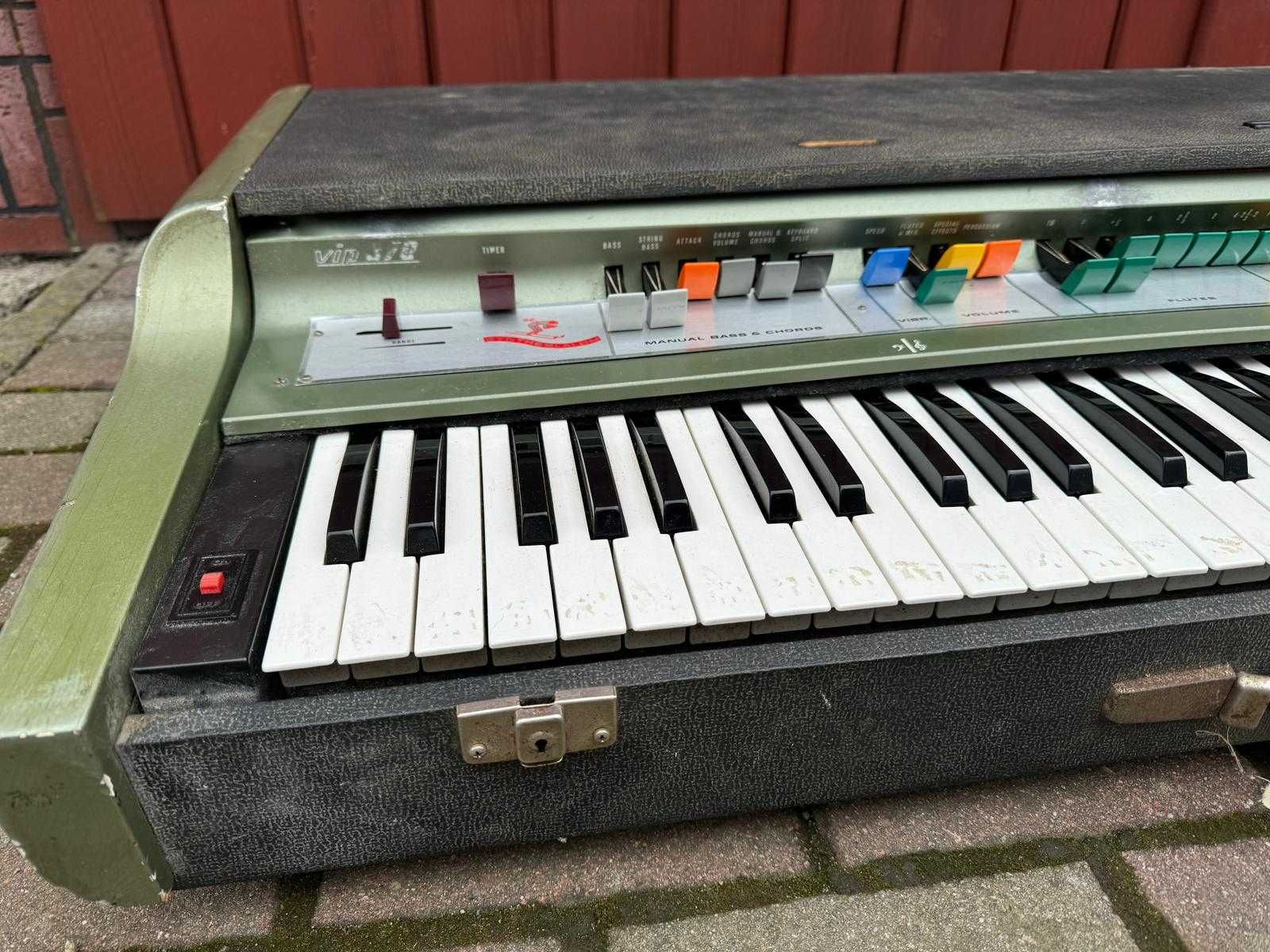 Organy Farfisa VIP 370 Lata 70-te ITALY Mega Unikat