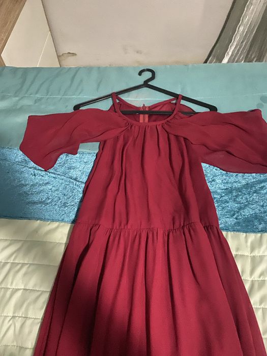 Vestido de cerimonia vermelho