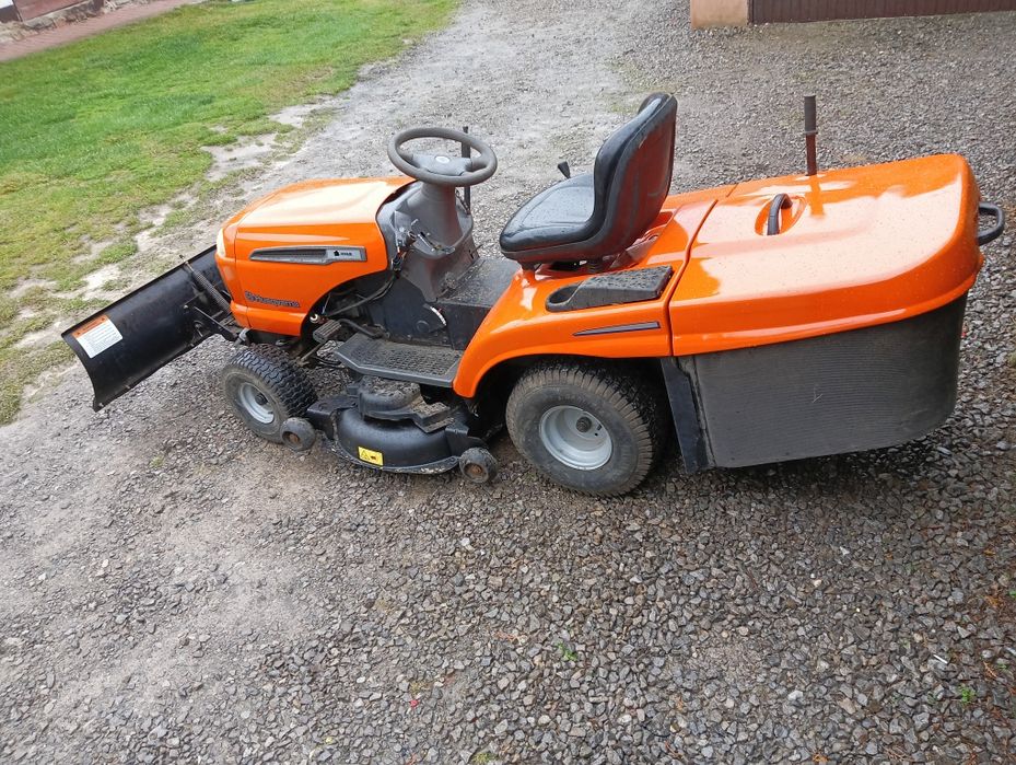 Traktorek kosiarka husqvarna cth171 hydrostat z koszem pług