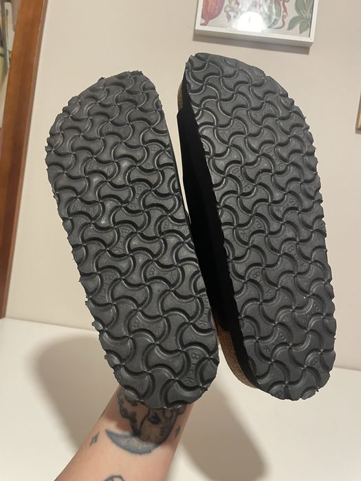 Klapki birkenstock papillo platforma