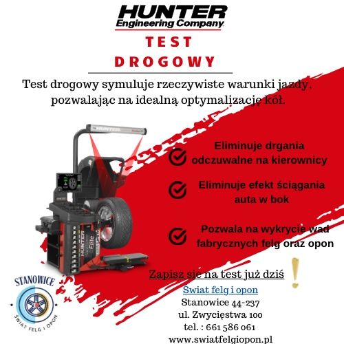 Test drogowy Hunter