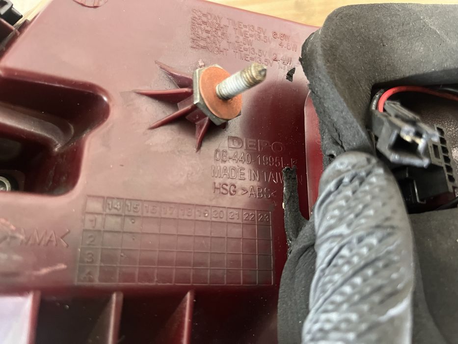 Ліхтар, фонар, стоп лівий Mercedes W212 рестайл європа. 084401995