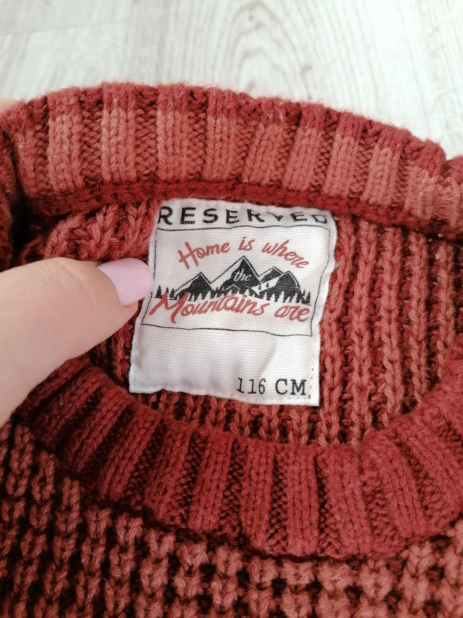 Sweterki sweter reserved 116 nowe