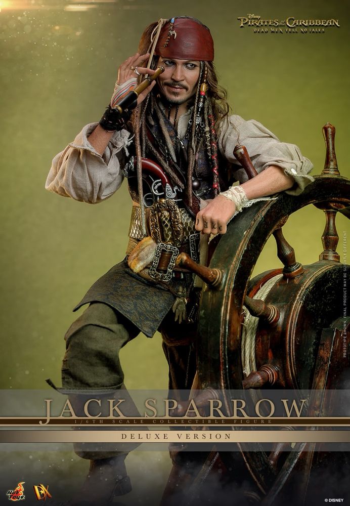 Hot toys DX 38 Jack Sparrow (Deluxe Version)