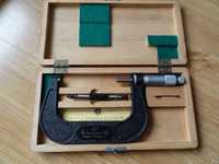 Mikromierz, Mikrometr 100-125 mm / 0,01 mm , drewniany box