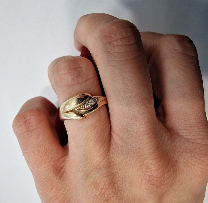 ZŁOTY pierścionek 14K pr.585 rozm.12 Komis Madej Czeladź