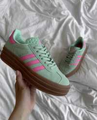 Кросівки Adidas Gazelle Green Pink