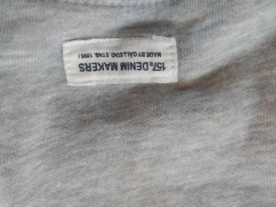 szara bluza dresowa XXL