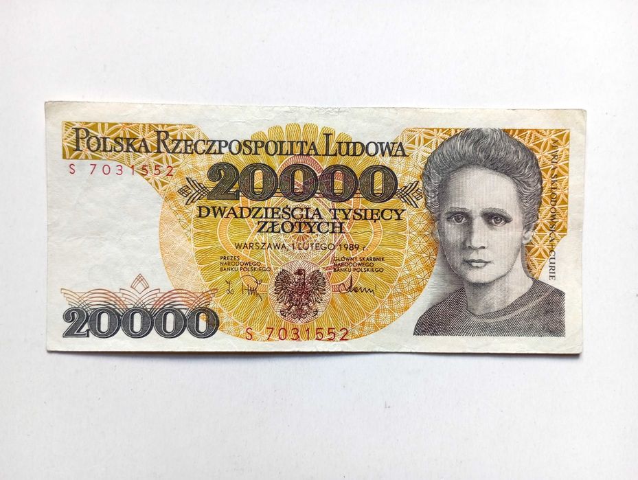 20000 zł 1989  -  S  -