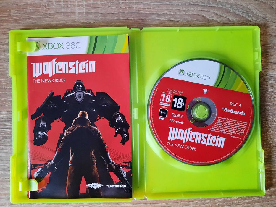 Wolfenstein: The New Order Xbox 360