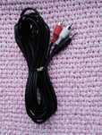 Длина 5 метров Кабель AUX АУХ 3,5 мм на 2 тюльпана 3.5 mm - 2 RCA