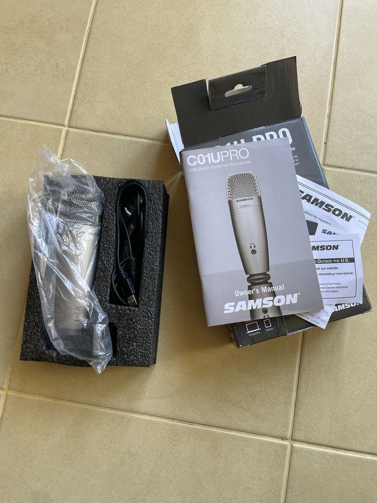 Микрофон C01U Pro для професійного запису звуку
