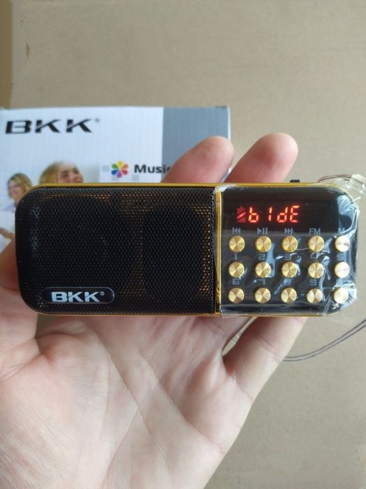 Радиоприемник цифровой ВКК-851 USB/MP-3/ 2-Аккумулятора 18650