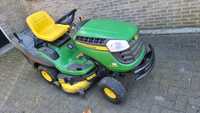 Traktorek kosiarka John deere x155r