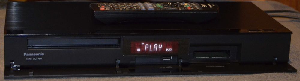 Panasonic DMR-BCT760 odtwarzacz Blu Ray nagrywarka 500GB 4K Ultra HD