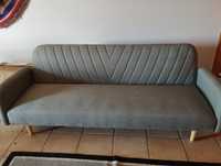 Vendo sofá-cama cinzento como novo