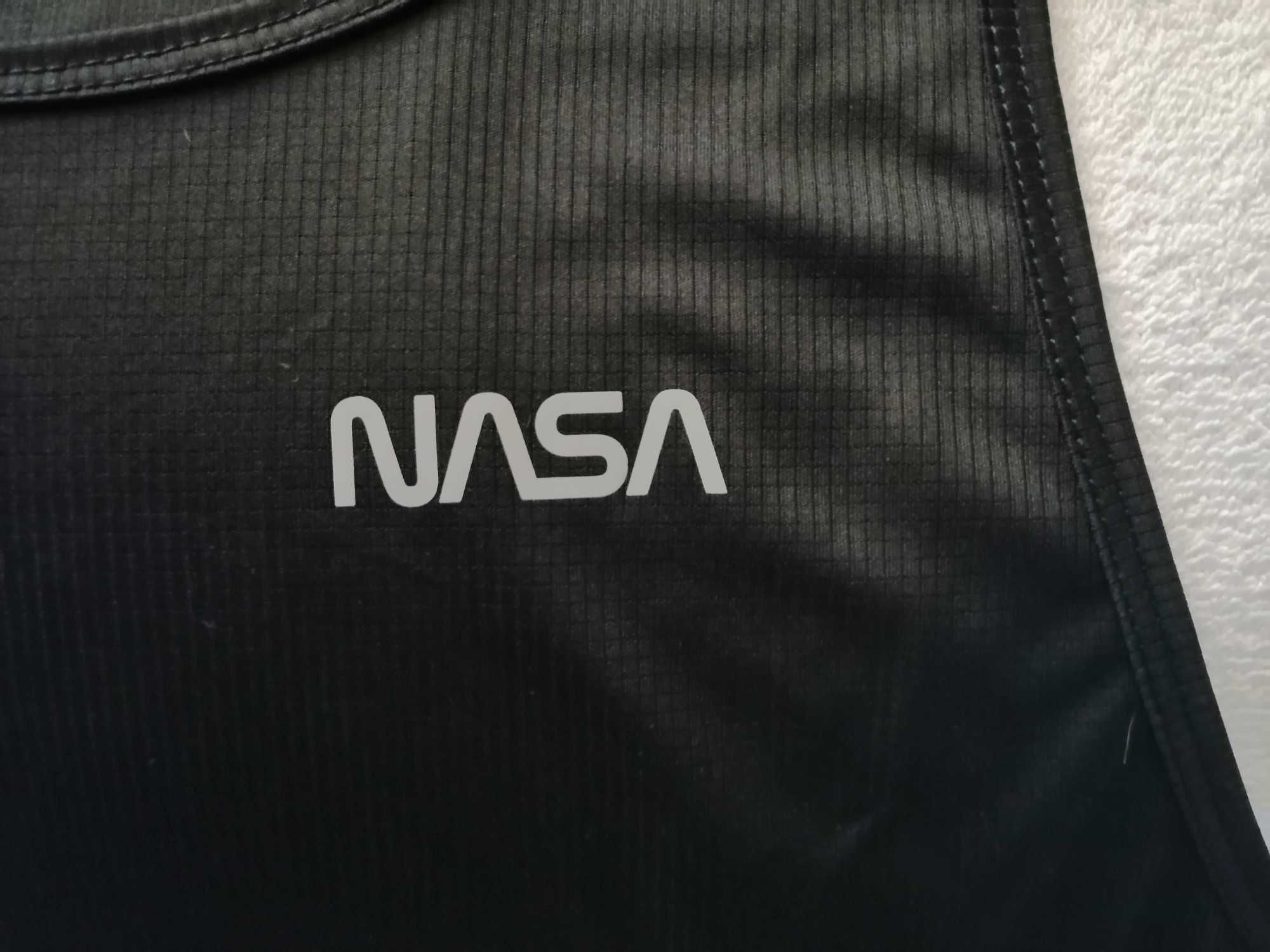 Nasa bokserska tshirt męski rozm. S kolor czarny NASA