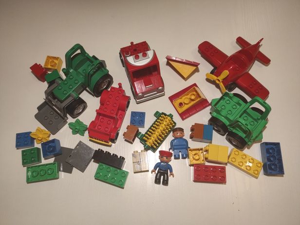 LEGO Duplo Mix Traktor Pacer Bob Budowniczy Samolot Pojazdy