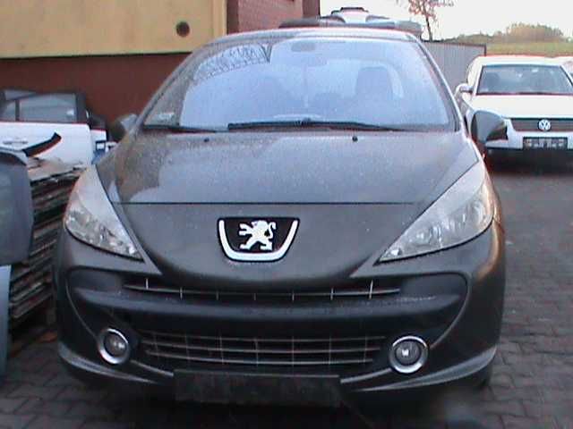 Peugeot 207 Lampy zderzak tylny, maska klapa drzwi lusterka